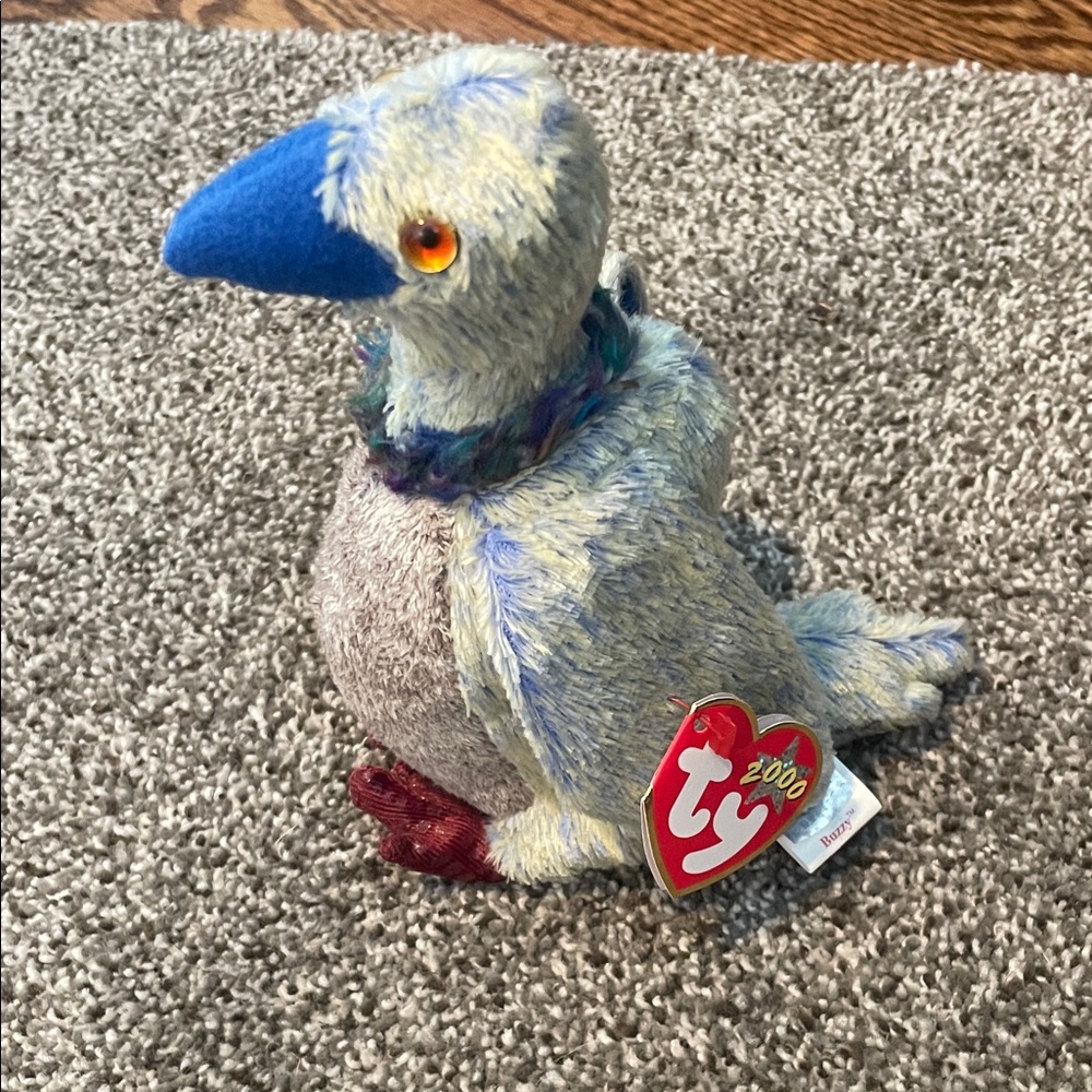 Ty Beanie Baby “Buzzy” the bird